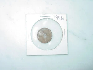 1946 Wheat Penny No Mint Mark Extremely Rare Error On The Rim "L" In Liberty - Picture 1 of 2