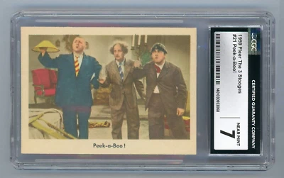 1959 The Three Stooges #21 Peek-A-Boo CGC 7 NEAR MINT #933068 - Image 1 of 2