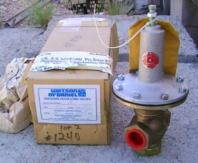 WATSON MCDANIEL 1" PRESSURE VALVE STYLE B pressure reduce range 40-125psi +NEW+ - Image 1 of 4