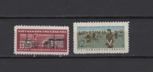 s41128 VIETNAM 1963 MNH**  First Five Year Plan  2v   Y&T312/313 - Afbeelding 1 van 1