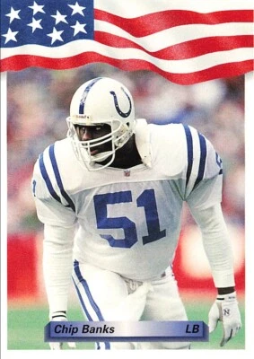 1992 All World #236 Chip Banks Indianapolis Colts - Image 1 of 2