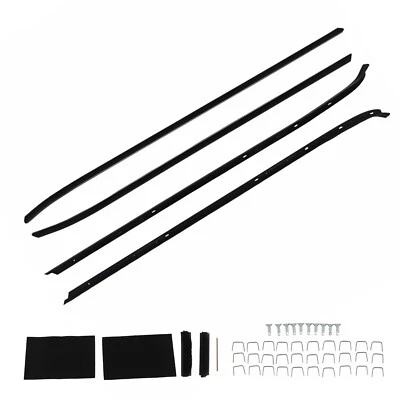 Kit de 4 piezas de eliminación de clima izquierdo y derecho para Chevy Camaro Pontiac Firebird 70-81 Foto 1 de 4