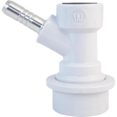 KEGLAND PART NUMBER: KL02974 Ball Lock Quick Disconnect (QD) | Gas In | Combibarb | Duotight Compatible