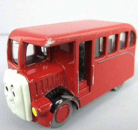 Bertie Thomas The Train Engine Diecast Bus Take Along Vintage Learning Curve Cover