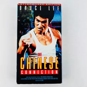 Bruce Lee The Chinese Connection Fists Of Fury VHS Video Tape Letterbox Edition - Picture 1 of 2