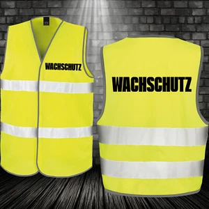 RESULT Sicherheitsweste Warnweste Wachschutz Arbeit Sicherheit Reflektoren NEU - Bild 1 von 2