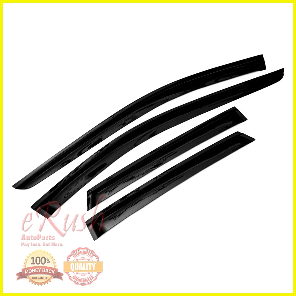 PARA FORD EDGE LINCOLN MKX 07-14 VISERA VENTANA AHUMADA DEFLECTOR DE SOL PARA LLUVIA 4 PIEZAS Foto 1 de 1