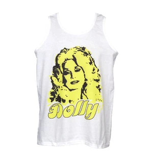 Dolly Parton Country Folk Blues T shirt Vest Unisex Graphic Top New S-2XL - Picture 1 of 2