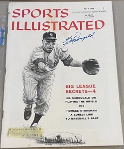 Sports Illustrated Magazine May 5, 1958 - Gil McDougald Hand Signed Autograph! - Picture 1 of 4