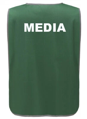 Chasuble Haute visibilité Media - Photographe - Presse - Image 1 of 4