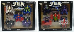 JUSTICE LEAGUE OF AMERICA  ACTION FIGURE SETS III & IV BY HASBRO IN 1999 (TK)