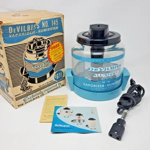 DeVilbiss No. 145 Never Used in Original Box from 1961 Vaporizer  Humidifier - Picture 1 of 16
