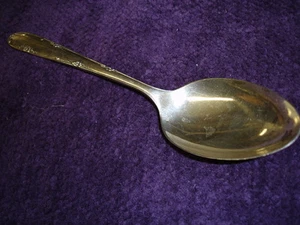 Handtuch Silber MADEIRA Sterling Servierlöffel - Bild 1 von 2