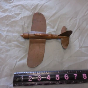 RARE Original 1940's WWII Trench Art Airplane - Picture 1 of 9