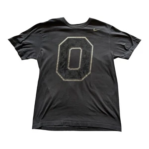 Nike Men's Large Gray Ohio State University Silver O T Shirt Regular Fit OSU - Picture 1 of 8