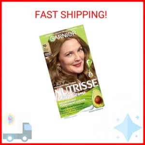 Garnier Hair Color Nutrisse Nourishing Creme, 70 Dark Natural Blonde (Almond Crè - Picture 1 of 2