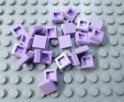New LEGO Lot of 25 Medium Lavender 1x1 Tile Pieces