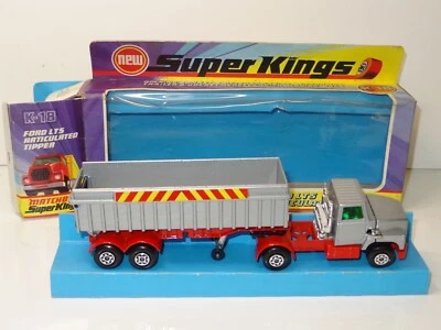 Matchbox SuperKings K 18 FORD LTS ARTICULATED TIPPER (397) - Image 1 of 4