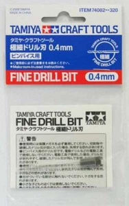 TAMIYA FINE DRILL BIT 0,4MM #74082 TAMIYA - Picture 1 of 1