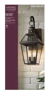 Home Decorators Collection JLW1612A-3 Wall Lantern Sconce 11 of them available - Picture 1 of 3