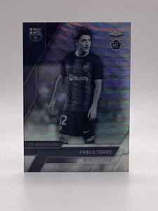 TOPPS BARCELONA CROMO 2022/23 PARALELO PABLO TORRE #068 BLANCO Y NEGRO - Imagen 1 de 2