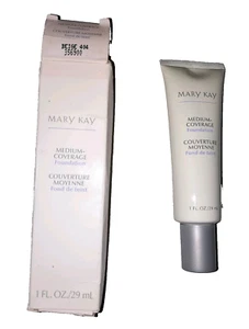Mary Kay foundation Medium Coverage Beige 404 Gray Cap 356900 - Picture 1 of 2