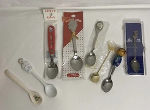 Vintage Konvolut 8 Kinder Sammellöffel: Oeno Zoo, Hello Kitty, Souvenir " - Bild 1 von 14