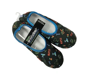 Snoozies Skinnies Slipper Socks for Women - Cocktails - Picture 1 of 2