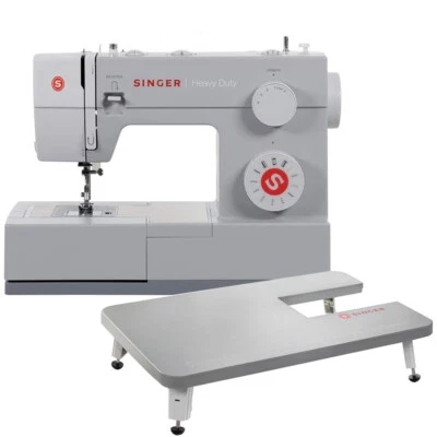 Singer 4411 Heavy Duty Sewing Machine with Extension Table - Image 1 of 4