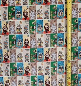 L@ BU BU CHECKERED FABRIC (HALF-YARD OR 1-YARD) - Picture 1 of 4