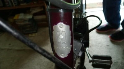 Bicicleta a motor Hercules para peças ou para andar - Imagem 1 de 4