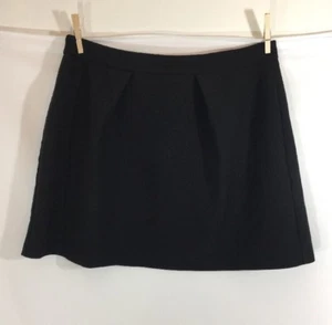 Minifalda plisada negra de Asos talla 12 colegiala otoño invierno vacaciones primavera verano - Imagen 1 de 5