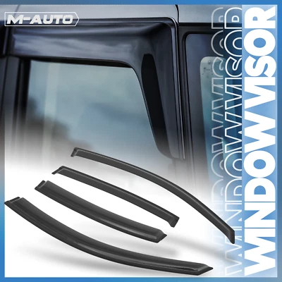 Smoke Window Visor Shade Vent Wind Rain Deflector Guard for 00-05 Buick Lesabre - Image 1 of 4