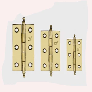 2'' / 2.5'' / 3'' / Brass Hinges Gate Cabinet Cupboard Door Hinge - Picture 1 of 5