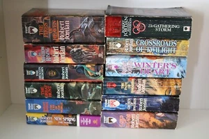 12 Robert Jordan The Wheel of Time epic Fantasy series all paperback books - Picture 1 of 9
