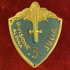 1155 - Riproduzione distintivo della "3^ Divisione Alpina Julia"  Regio Esercito