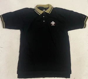 VTG Golf Team Tabasco Men's Cotton Logo Patch Short Sleeve Polo Medium - Picture 1 of 10