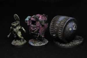 Painted inq28 Miniatures - Maschinen Krieger (3 models) - Picture 1 of 13