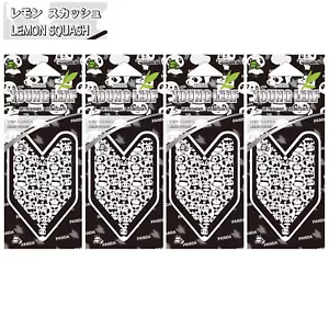 Wakaba Young Leaf Treefrog 4 paquetes aromas calabaza limón ambientador JDM, negro - Imagen 1 de 4