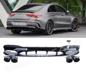 CLA45 AMG Look Diffusor für Mercedes Benz CLA Klasse C118 W118 X118 - Bild 1 von 19