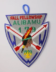 Alibamu Lodge 179 1993 Fall Fellowship Patch - Tukabatchee Area Council - Picture 1 of 1