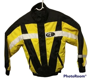 Chaqueta Moto Z1R Talla XS Nylon 3M Reflectante Negro Amarillo Blanco - Imagen 1 de 12