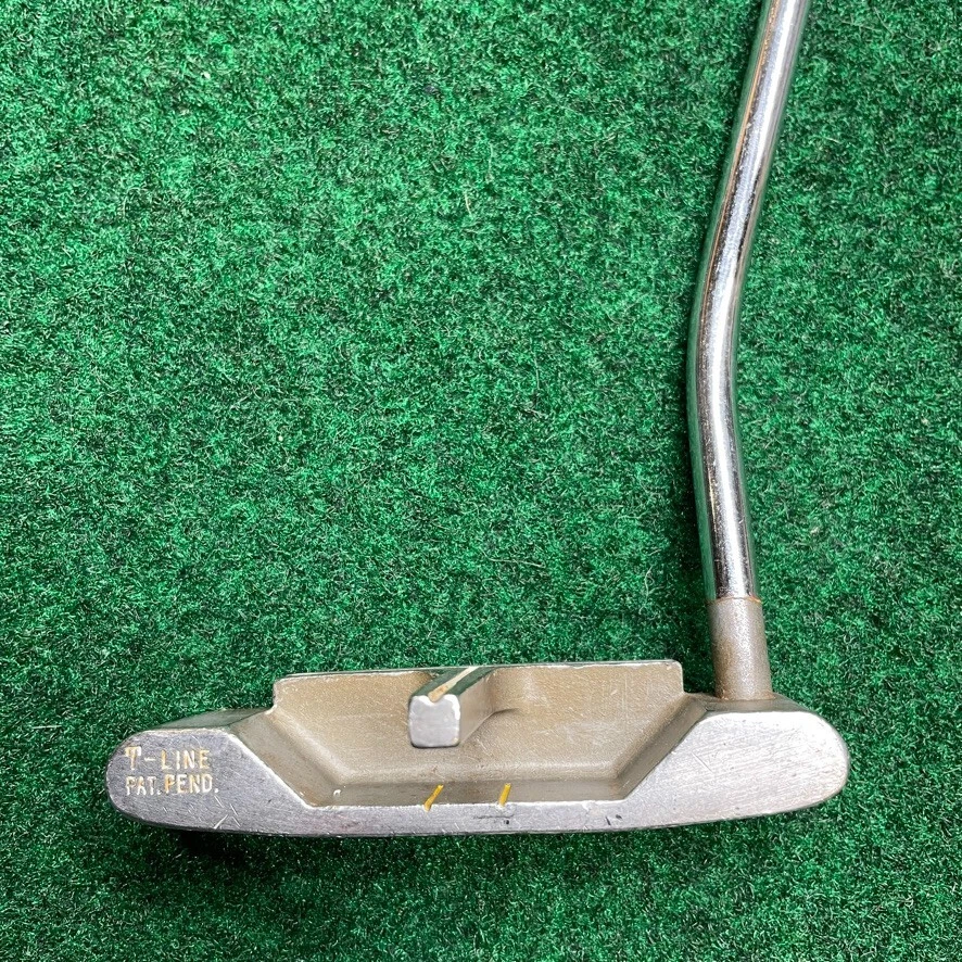 Tommy Armour T-Line 35" blade putter steel step shaft Winn AVS grip LH - Image 1 of 4