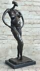 French Mid Century Nude Bronze Mantel Goddess of Fertility by Salvador Dali