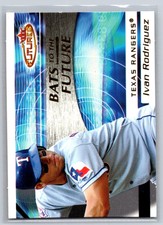 2001 Fleer Futures #25BF Ivan Rodriguez Bats to the Future NM