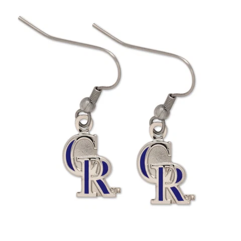 Colorado Rockies Dangle Earrings MLB New Cover