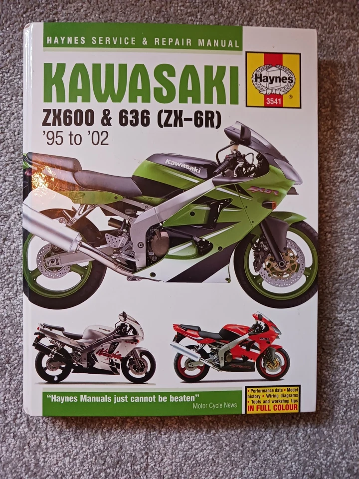 Haynes Workshop Manual, ZX-6R - Image 1 of 1