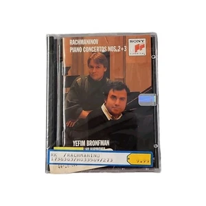 Rachmaninov Piano Concertos Nos. 2 and 3 Mini Disc Sony Records Factory Sealed - Picture 1 of 5