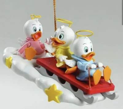 Adorno de Navidad Disney HUEY DEWEY LOUIE Magia de Navidad en Caja por GROLIER DE COLECCIÓN Foto 1 de 3