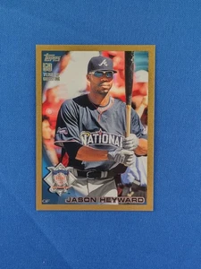 Actualización Topps 2010 Jason Heyward RC Rookie All-Star Gold Parallel SP 974/2010 - Imagen 1 de 2